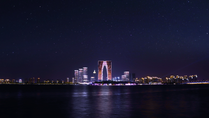 摄图网_401451523_延时东方之门灯光秀GIF（企业商用）.gif